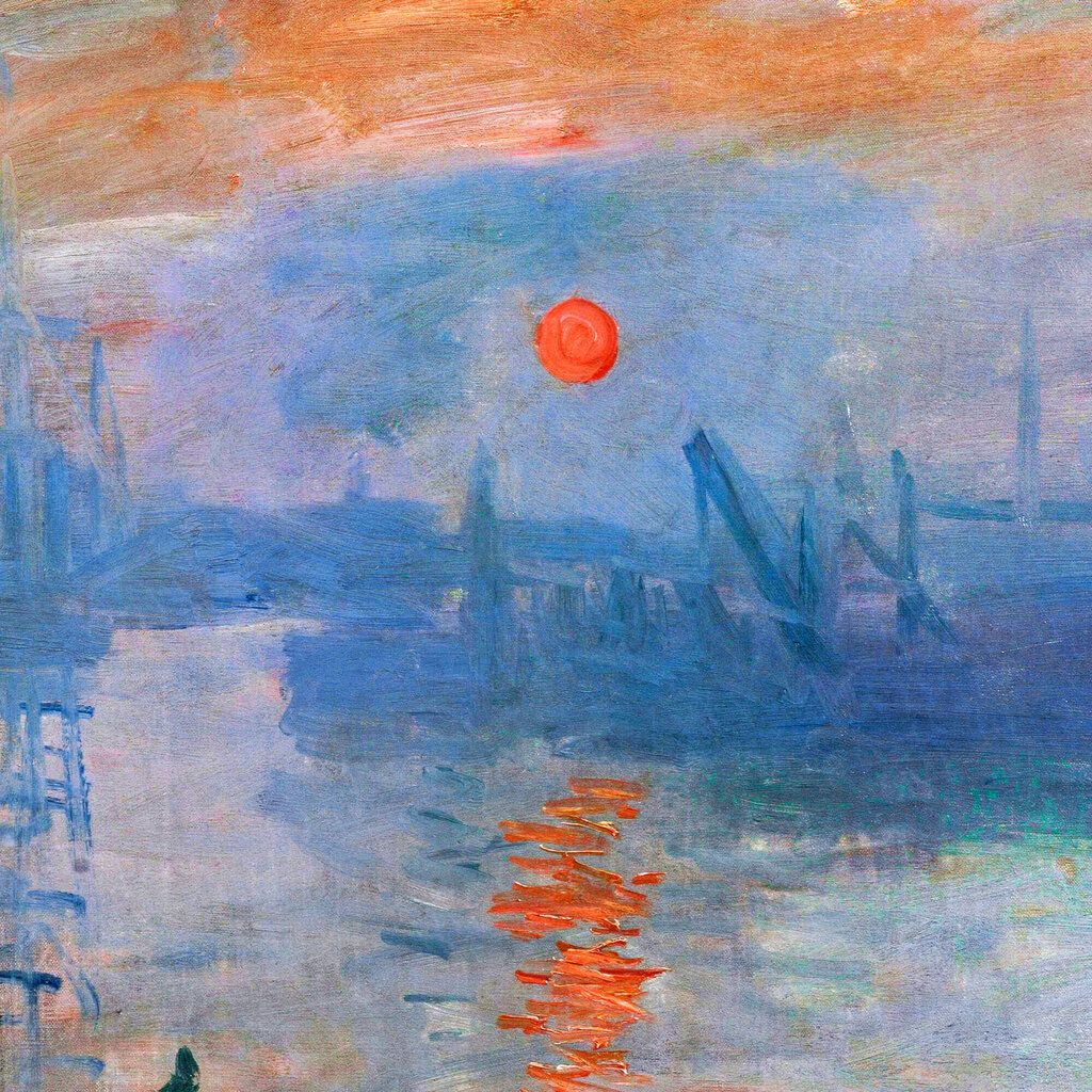 Reproduktsioon „Päikesetõus“ (Claude Monet), 100x70 cm hind ja info | Seinapildid | kaup24.ee