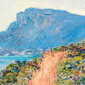 Reproduktsioon „La Corniche Monaco lähedal“ (Claude Monet), 100x70 cm hind ja info | Seinapildid | kaup24.ee