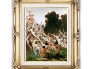 Reproduktsioon „Oreades“ (Wilhelm-Adolphe Bouguereau), 100x70 cm. цена и информация | Картины, живопись | kaup24.ee
