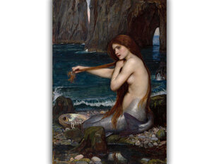 Reproduktsioon "Merineitsi" (John William Waterhouse), 100x70 cm. цена и информация | Картины, живопись | kaup24.ee