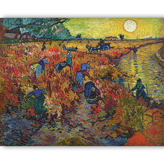 Reproduktsioon "Punane viinamägi" (Vincent van Gogh), 100x70 cm hind ja info | Seinapildid | kaup24.ee