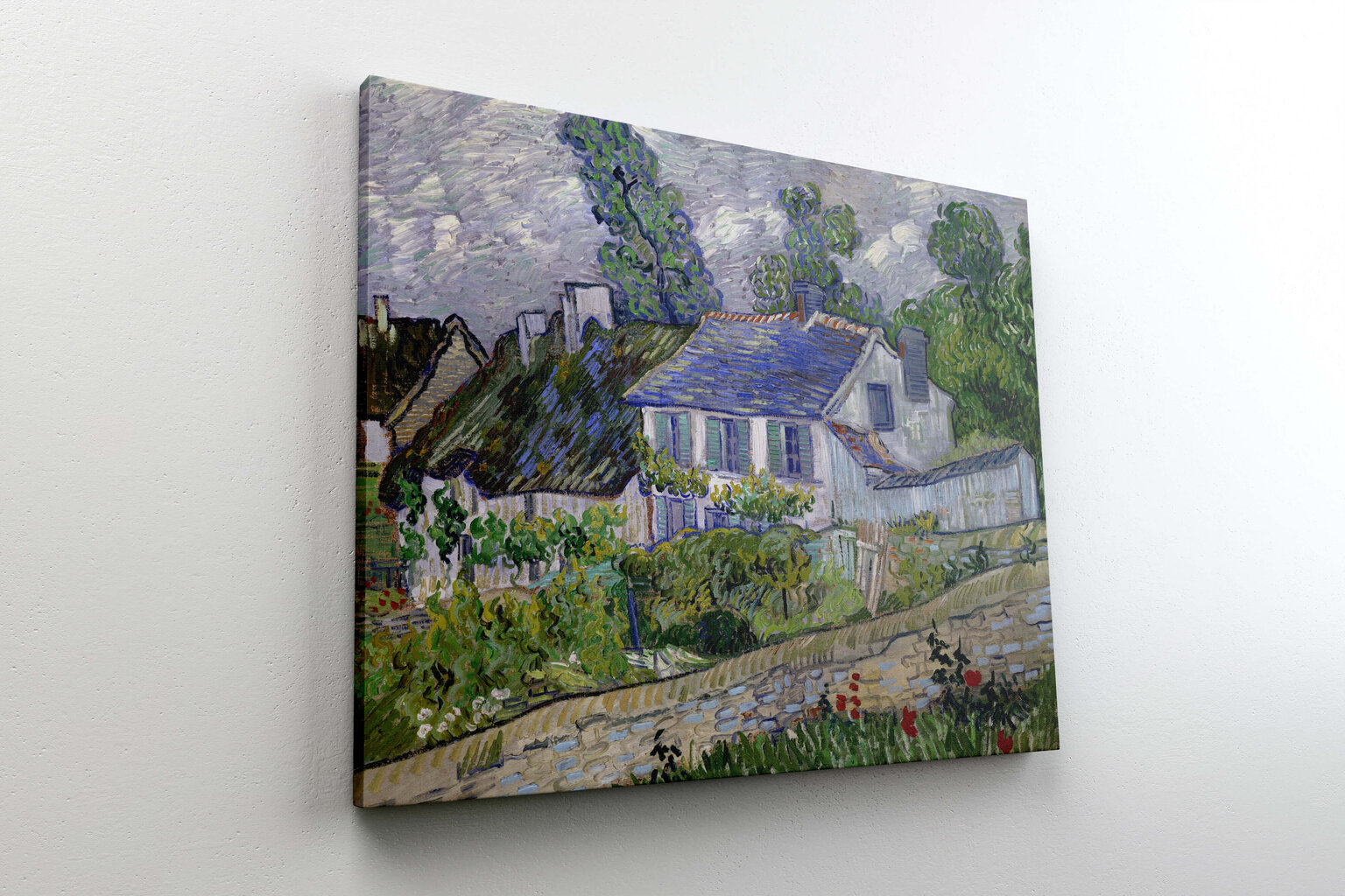 Reproduktsioon "Maja Auvers'is" (Vincent Van Gogh), 100x70 cm hind ja info | Seinapildid | kaup24.ee