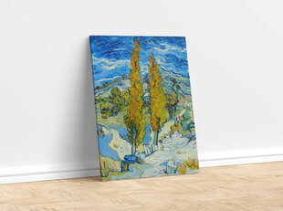 Reproduktsioon "Pappel Saint-Rémy's" (Vincent van Gogh), 100x70 cm цена и информация | Картины, живопись | kaup24.ee