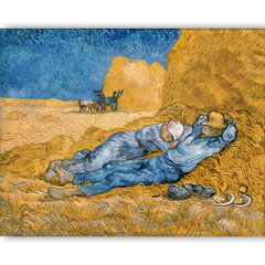 Reproduktsioon „Siesta“ (Vincent Van Gogh), 100x70 cm цена и информация | Картины, живопись | kaup24.ee