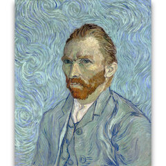 Reproduktsioon „Autoriportree“ (Vincent Van Gogh), 100x70 cm hind ja info | Seinapildid | kaup24.ee