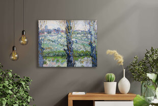 Reproduktsioon „Vaade Arles'ile, lilleaiad“ (Vincent van Gogh), 100x70 cm hind ja info | Seinapildid | kaup24.ee
