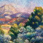 Reproduktsioon „Saint-Victoire'i mägi“ (Pierre-Auguste Renoir), 60x80 cm hind ja info | Seinapildid | kaup24.ee