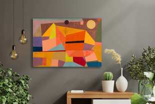 Reproduktsioon "Rõõmus mägimaastik" (Paul Klee), 60x80 cm. цена и информация | Картины, живопись | kaup24.ee