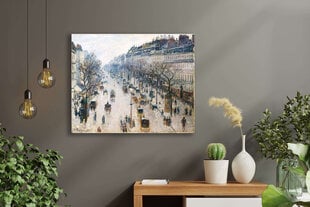 Reproduktsioon "Boulevard Montmartre talvehommikul" (Camille Pissarro), 60x80 cm hind ja info | Seinapildid | kaup24.ee