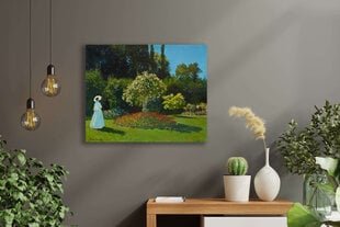 Reproduktsioon "Daam aias" (Claude Monet), 60x80 cm. hind ja info | Seinapildid | kaup24.ee