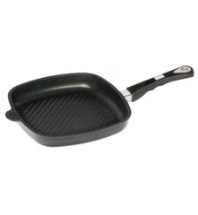 Grillpann induktsioonpliidile AMT Gastroguss, 26x26 cm, kõrgus 4 cm цена и информация | Cковородки | kaup24.ee