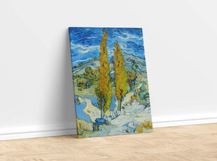 Reproduktsioon "Pappel Saint-Rémy's" (Vincent van Gogh), 60x80 cm hind ja info | Seinapildid | kaup24.ee