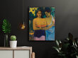 Reproduktsioon "Kaks Tahiti naist" (Paul Gauguin), 60x80 cm. hind ja info | Seinapildid | kaup24.ee