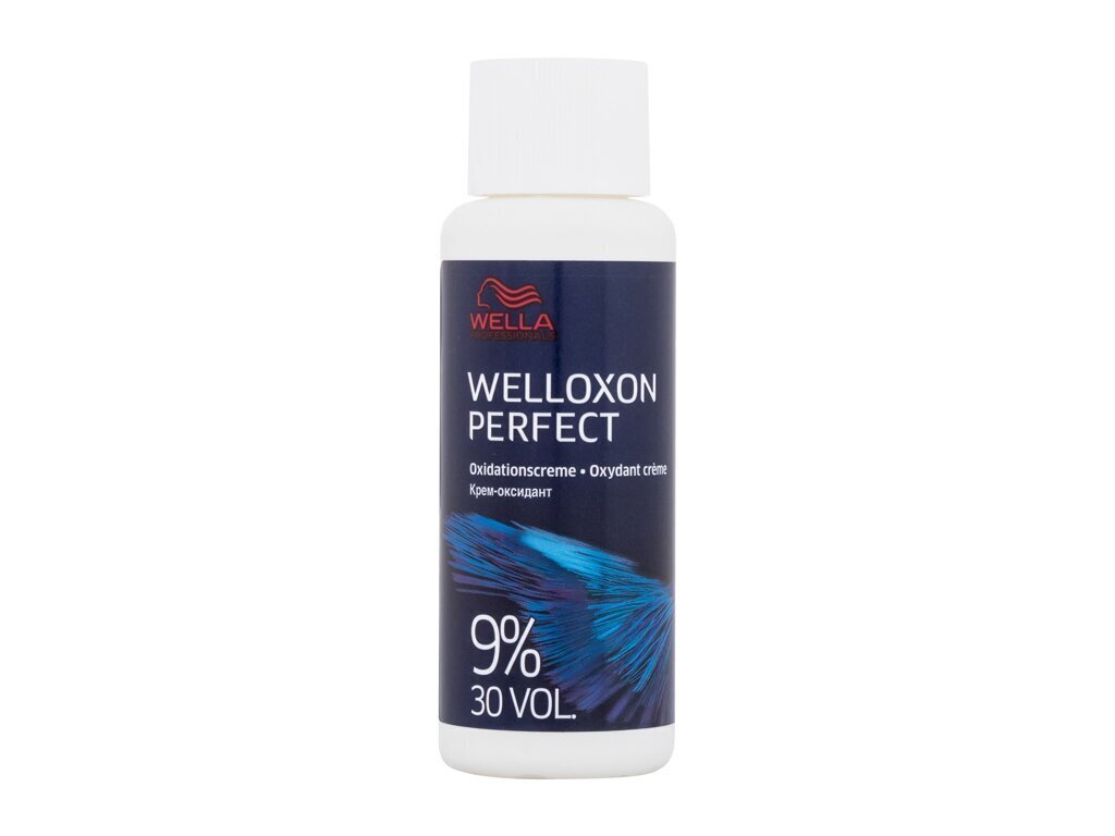 Oksüdeeriv emulsioon WELLA Welloxon Perfect 30 9% 60 ml hind ja info | Juuksevärvid | kaup24.ee