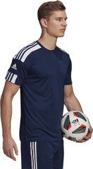 Футболка Adidas Squadra 21, синяя цена и информация | Футбольная форма и другие товары | kaup24.ee