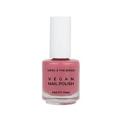 Küünelakk Vegan Nail Polish Vera & The Birds Pretty Pink, 14 ml цена и информация | Лаки для ногтей, укрепители для ногтей | kaup24.ee