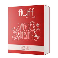 Komplekt Fluff Sweet Dreams Face Care: taastav näomask, 30 ml + taastav näokreem, 30 ml + pesuvahend, 100 ml hind ja info | Näomaskid, silmamaskid | kaup24.ee