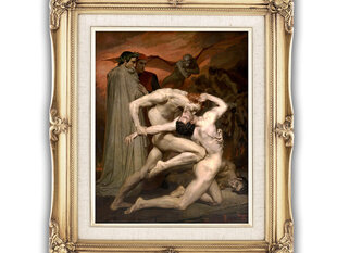 Reproduktsioon Dante ja Virgil (William-Adolphe Bouguereau), 60x80 cm цена и информация | Картины, живопись | kaup24.ee