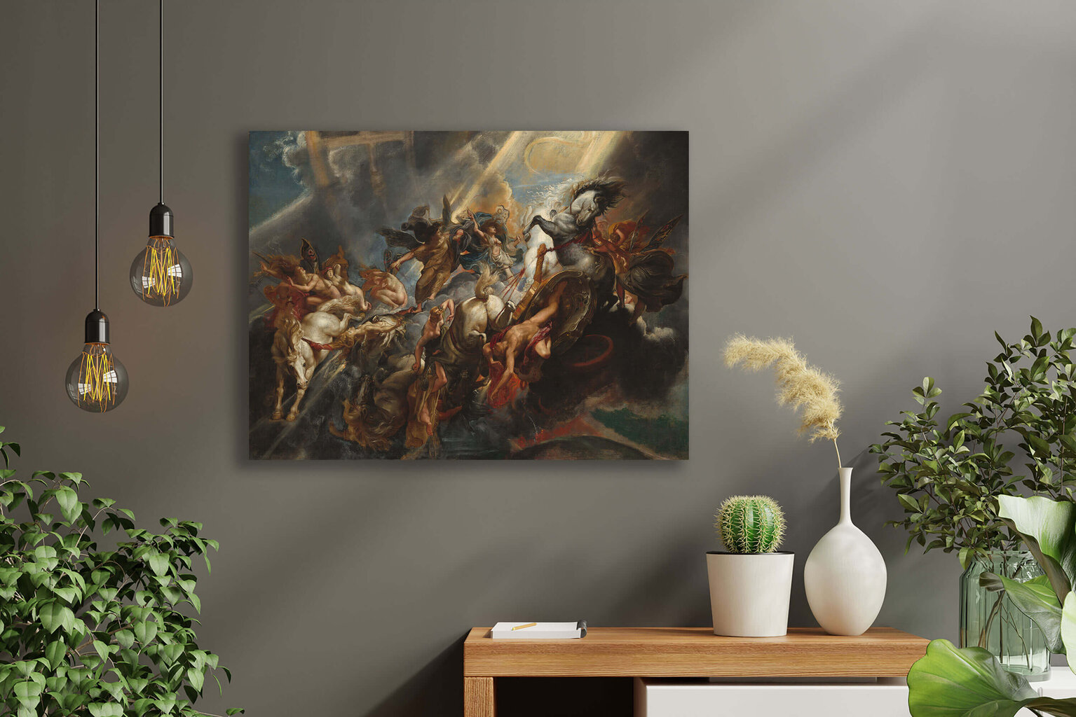 Reproduktsioon „Phaetoni langemine“ (Peter Paul Rubens), 60x80 cm hind ja info | Seinapildid | kaup24.ee