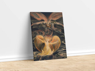 Reproduktsioon "Suur punane draakon ja päikesega riietatud naine" (William Blake), 60 x 80 cm. цена и информация | Картины, живопись | kaup24.ee