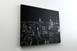 Reproduktsioon Manhattani panoraam, 40x60 cm hind ja info | Seinapildid | kaup24.ee