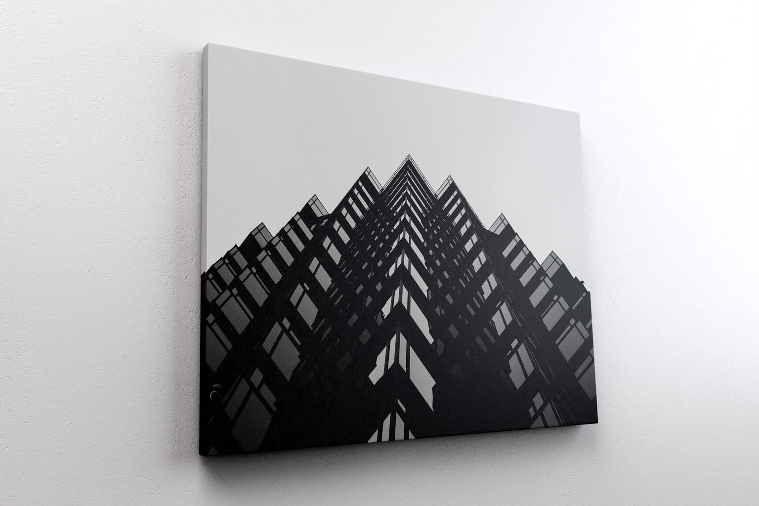 Reproduktsioon Must-valge arhitektuur, 40x60 cm hind ja info | Seinapildid | kaup24.ee