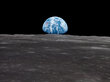 Reproduktsioon Maa vaade kuu pealt, 40x60 cm hind ja info | Seinapildid | kaup24.ee