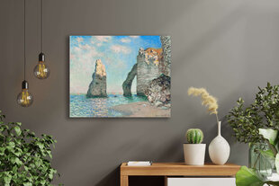 Reproduktsioon "Kaljud Etretat's" (Claude Monet), 40x60 cm. hind ja info | Seinapildid | kaup24.ee