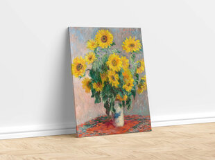 Reproduktsioon „Päevalillekimp“ (Claude Monet), 40x60 cm. цена и информация | Картины, живопись | kaup24.ee