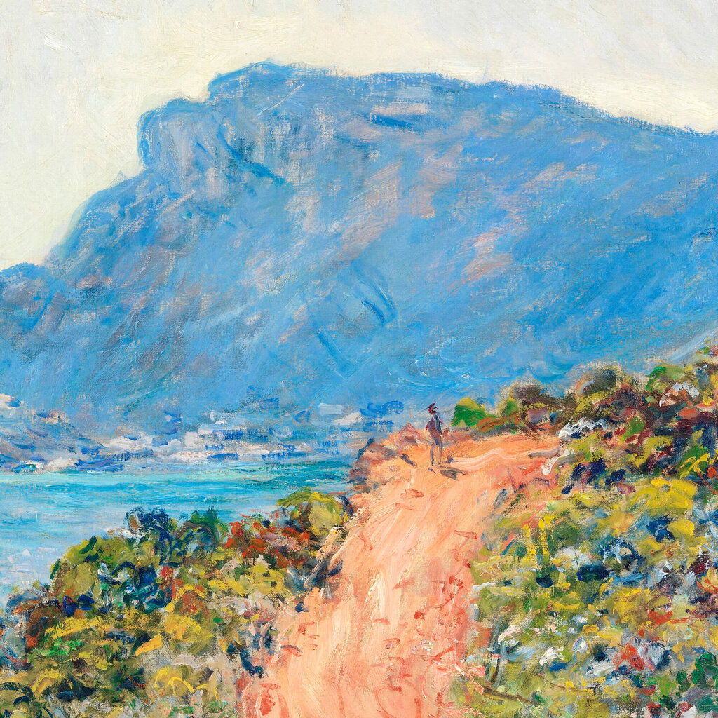 Reproduktsioon „La Corniche Monaco lähedal“ (Claude Monet), 40x60 cm цена и информация | Seinapildid | kaup24.ee