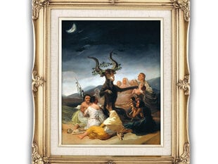Reproduktsioon „Nõidade hingamispäev“ (Francisco Goya), 40x60 cm hind ja info | Seinapildid | kaup24.ee