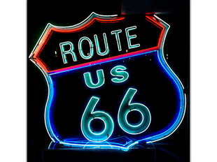 Reproduktsioon „Route 66”, 30x40 cm hind ja info | Seinapildid | kaup24.ee