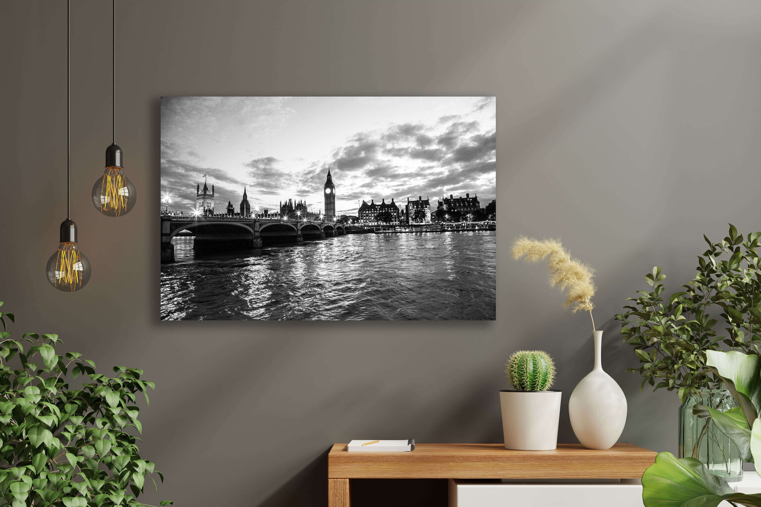 Reproduktsioon Must-valge London, 30x40 cm hind ja info | Seinapildid | kaup24.ee