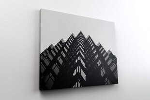 Reproduktsioon Must-valge arhitektuur, 30x40 cm hind ja info | Seinapildid | kaup24.ee