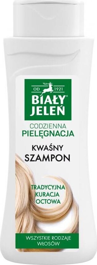 Happeline juuksešampoon Biały Jeleń, 300 ml hind ja info | Šampoonid | kaup24.ee