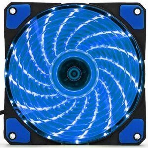 Ventilaator Fan Bandit 120 x 120 mm BanditPower BP-F33AB Gaming 33x LED 4+3 Pin Molex, sinine цена и информация | Arvuti ventilaatorid | kaup24.ee