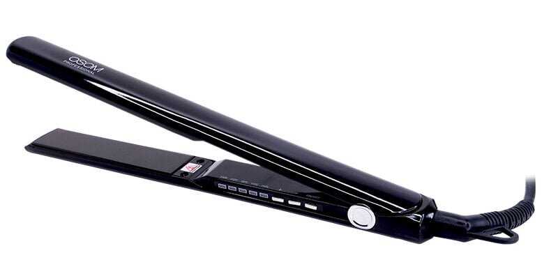 Juuksesirgendaja Osom Professional Hair Straightener Black OSOM525BLACK (150-230C) цена и информация | Juuksesirgendajad ja koolutajad | kaup24.ee