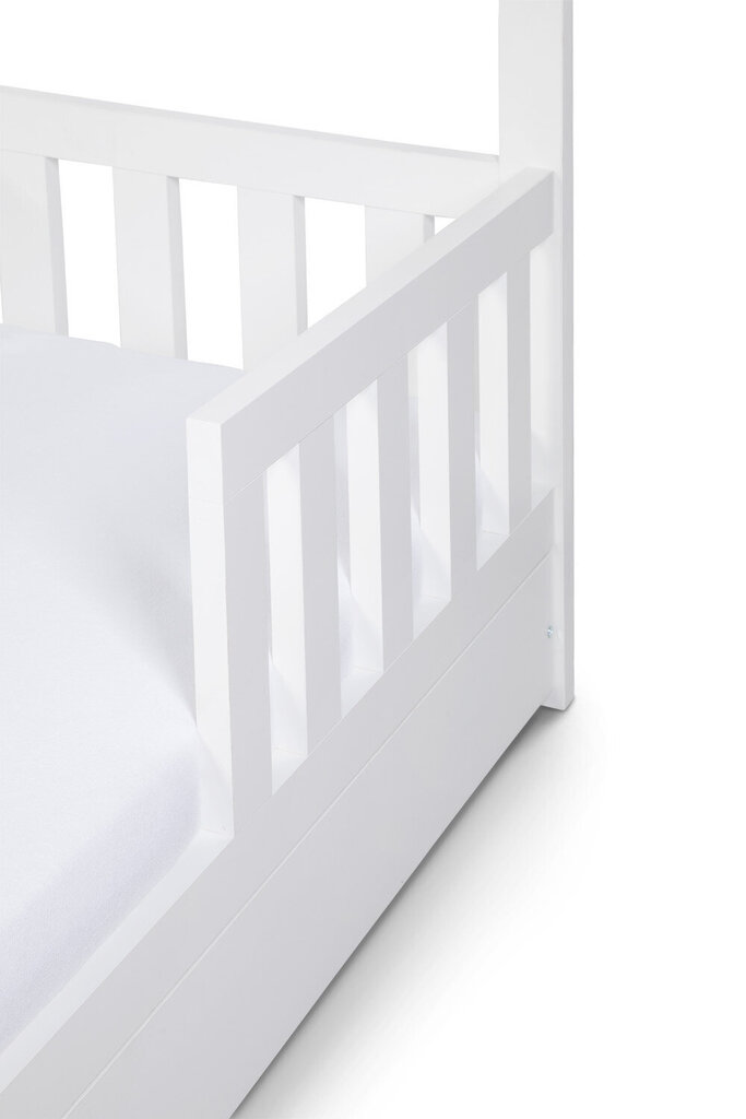 Laste voodi - maja Klups Hen, valget värvi hind ja info | Lastevoodid | kaup24.ee