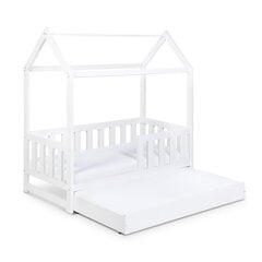 Laste voodi - maja Klups Hen, valget värvi hind ja info | Klups Lastetoamööbel | kaup24.ee