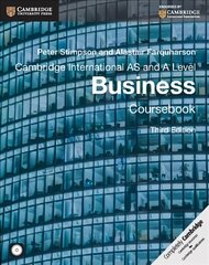 Cambridge International AS and A Level Business Coursebook with CD-ROM 3rd Revised edition hind ja info | Majandusalased raamatud | kaup24.ee