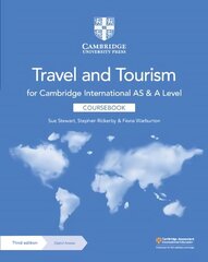 Cambridge International AS and A Level Travel and Tourism Coursebook with   Digital Access (2 Years) 3rd Revised edition цена и информация | Книги по экономике | kaup24.ee
