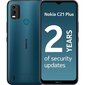 Nokia C21 Plus, Dual SIM, 3/32GB Blue цена и информация | Telefonid | kaup24.ee