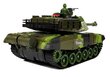 Raadio teel juhitav tank War Tank, roheline/must hind ja info | Poiste mänguasjad | kaup24.ee