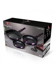 Berlinger Haus  набор сковородок Purple Eclipse, 3 части цена и информация | Cковородки | kaup24.ee