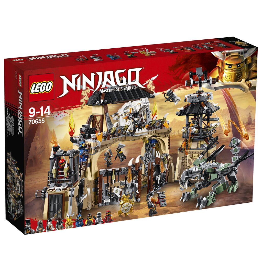 70655 LEGO® NINJAGO Draakoni koobas hind ja info | Klotsid ja konstruktorid | kaup24.ee