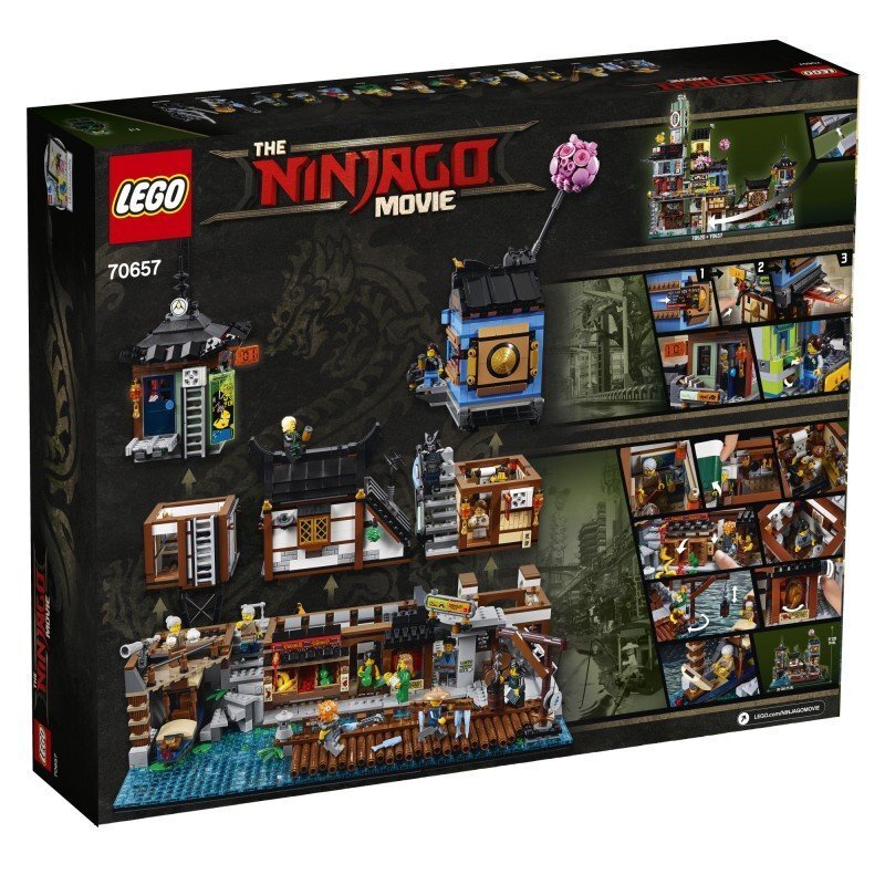 70657 LEGO® NINJAGO Linnasadam цена и информация | Klotsid ja konstruktorid | kaup24.ee