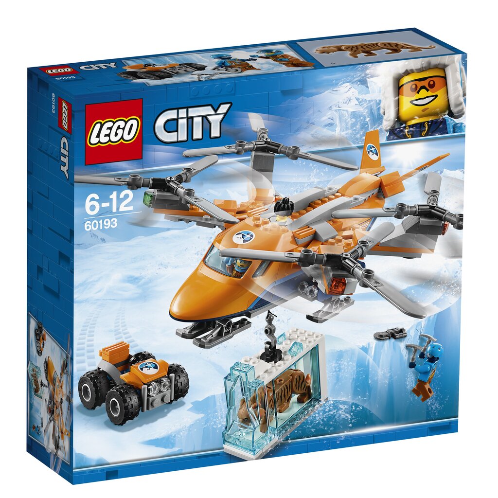 60193 LEGO® CITY Arctic, Arktiline õhutransport hind ja info | Klotsid ja konstruktorid | kaup24.ee