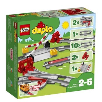 10882 LEGO® DUPLO Рельсы цена и информация | Конструкторы и кубики | kaup24.ee