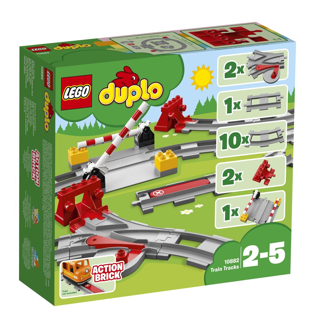 10882 LEGO® DUPLO Rongirajad цена и информация | Klotsid ja konstruktorid | kaup24.ee