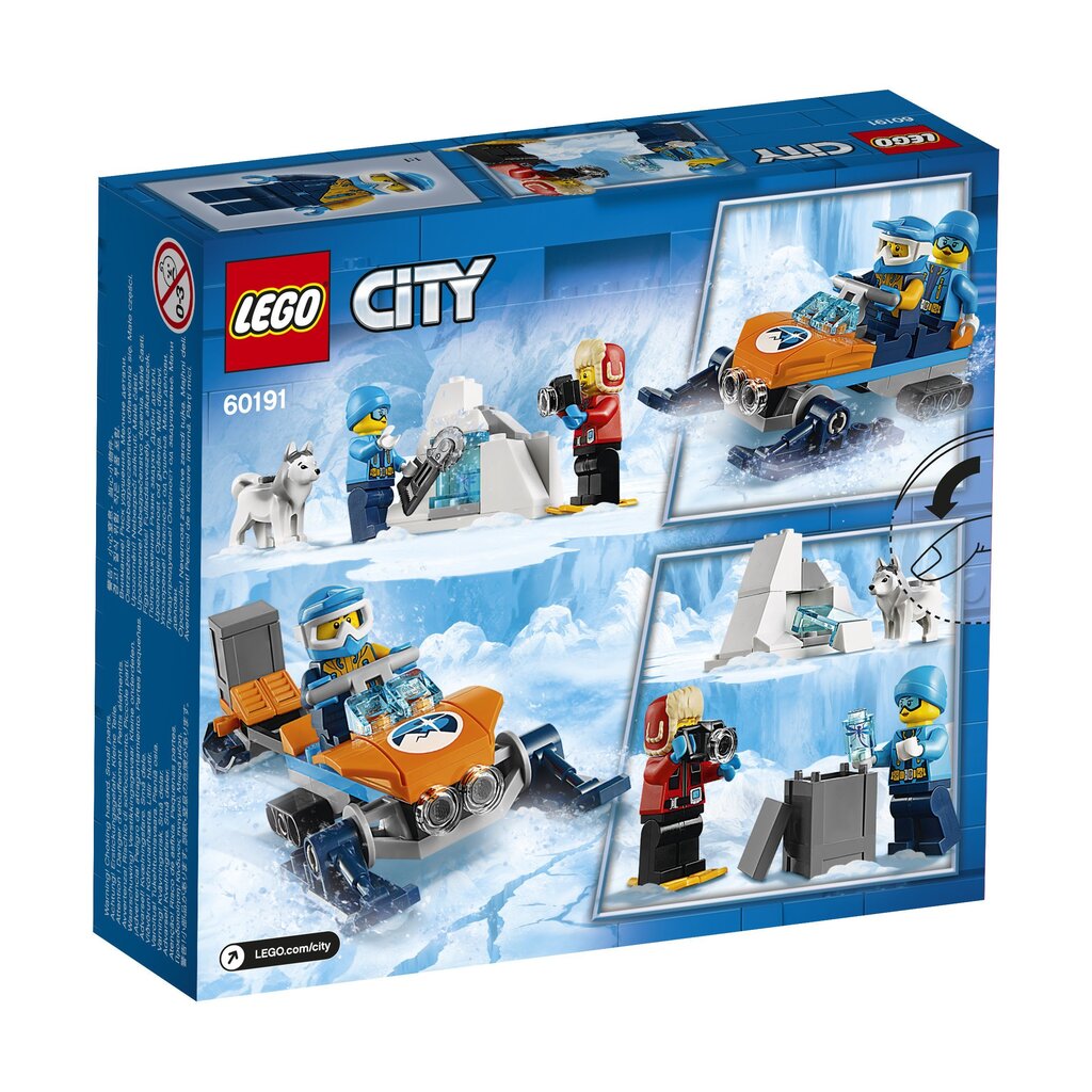 60191 LEGO® CITY Arctic, Arktiline uurimismeeskond hind ja info | Klotsid ja konstruktorid | kaup24.ee